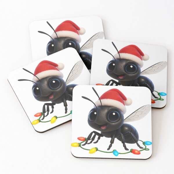 Item preview, Christmas Black Wasp designed and sold by Sillytoe.
