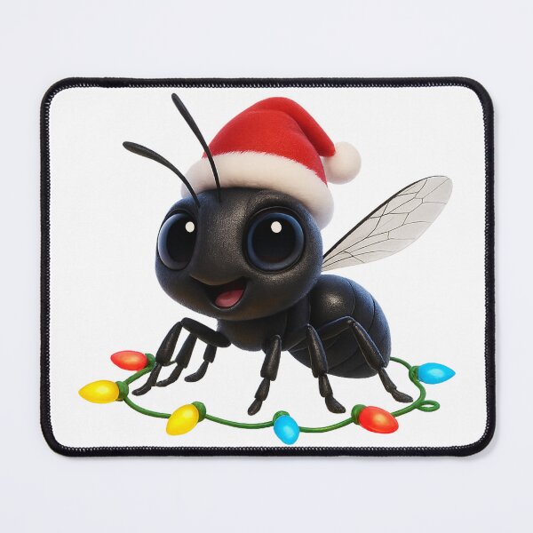 Item preview, Christmas Black Wasp designed and sold by Sillytoe.