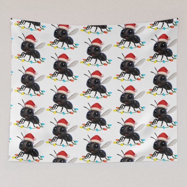 Item preview, Christmas Black Wasp designed and sold by Sillytoe.