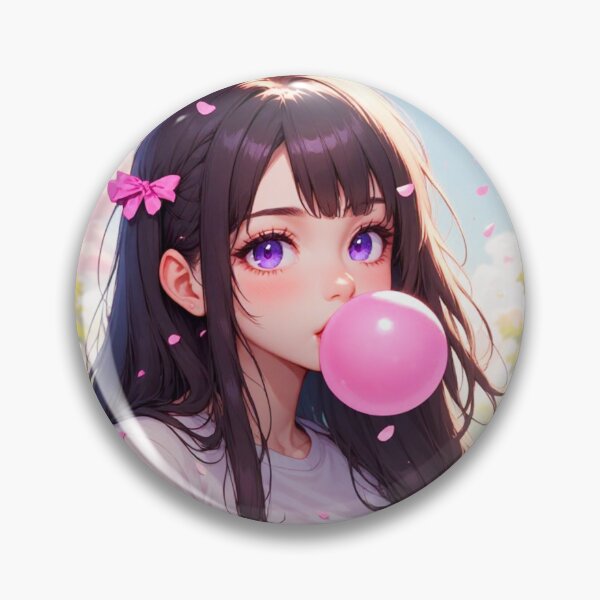 Item preview, Just a girl who love bubble gum and nature designed and sold by Jsw-speedartja.