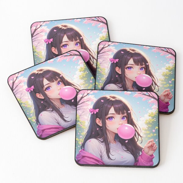 Item preview, Just a girl who love bubble gum and nature designed and sold by Jsw-speedartja.