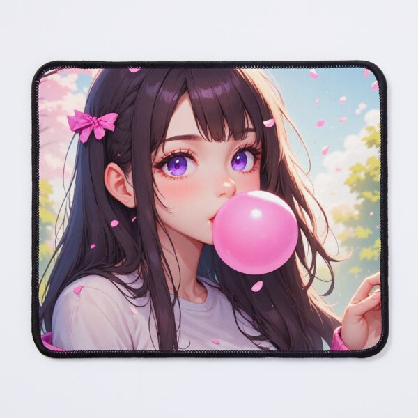 Item preview, Just a girl who love bubble gum and nature designed and sold by Jsw-speedartja.