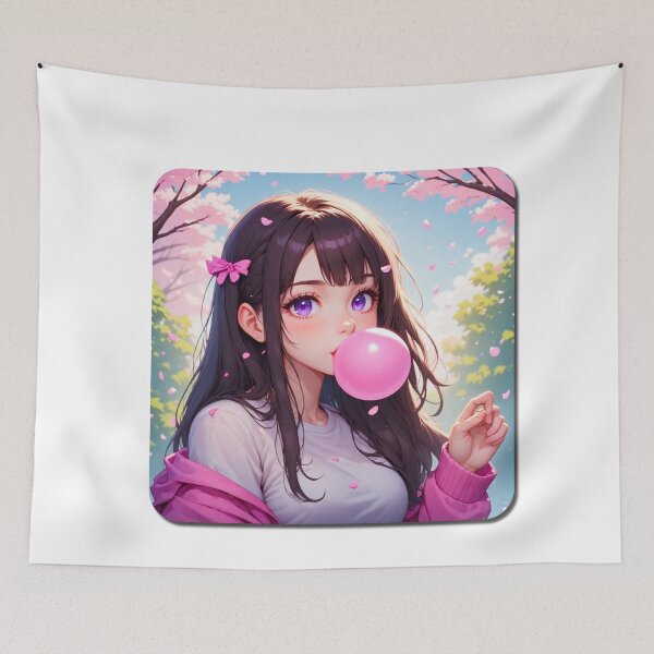 Item preview, Just a girl who love bubble gum and nature designed and sold by Jsw-speedartja.