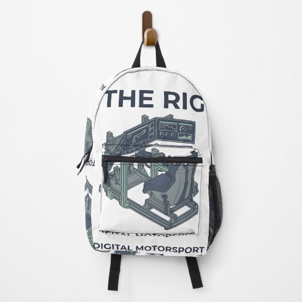 Artikelvorschau, The Rig Digital Motorsport Sim Racing Cockpit T-Shirt Grafik entworfen und verkauft von EKHOAISTORE.