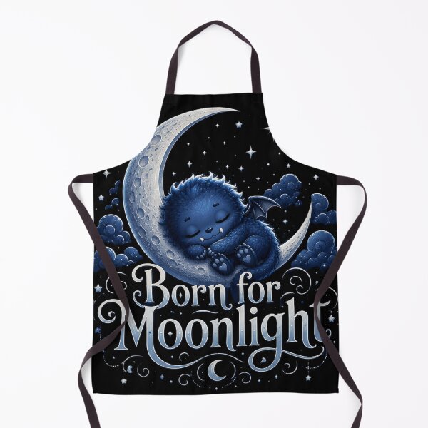 Item preview, Born for Moonlight Sleeping Cute Monster designed and sold by House of Rein.