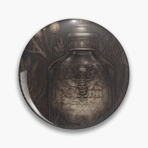 Item preview, Apothecary Poison Bottle designed and sold by Nocturnbotanica.