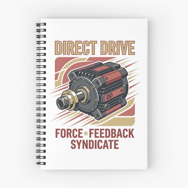 Item preview, Direct Drive Force Feedback Syndicate Sim Racing T-Shirt Graphic designed and sold by EKHOAISTORE.