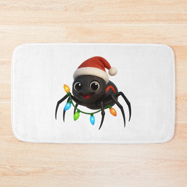 Item preview, Christmas Black Widow Spider designed and sold by Sillytoe.