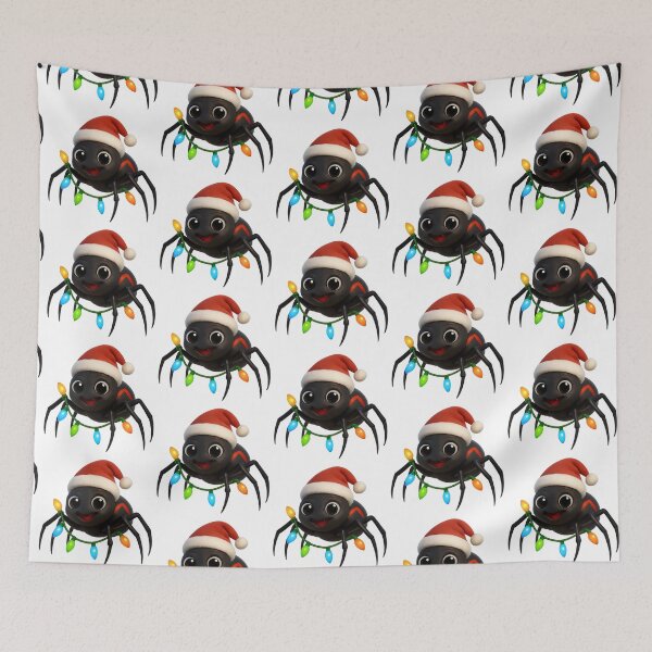 Item preview, Christmas Black Widow Spider designed and sold by Sillytoe.