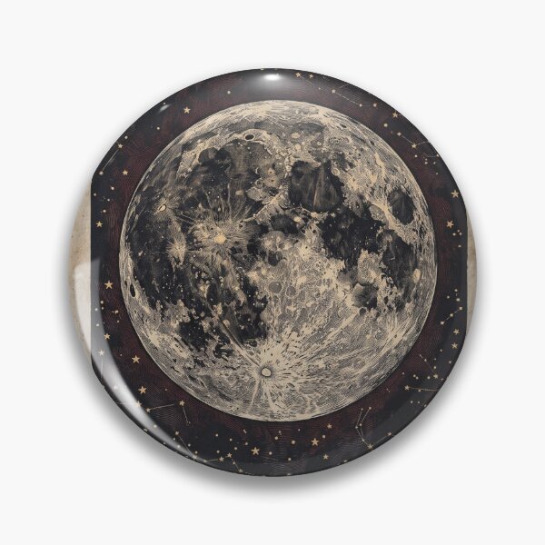 Item preview, Celestial Full Moon designed and sold by Nocturnbotanica.