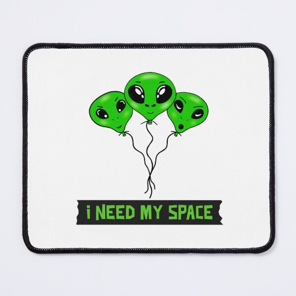 Item preview, I Need My Space Alien Balloons designed and sold by Sartoris Art.