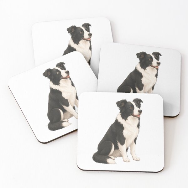 Item preview, Border Collie Portrait Sitting Pose designed and sold by RealEqEdit.