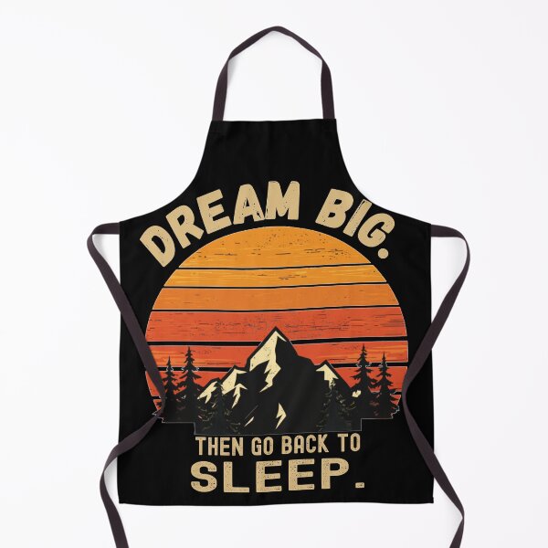 Item preview, Dream Big Then Go Back To Sleep Funny Retro Sunset designed and sold by BassAddict.