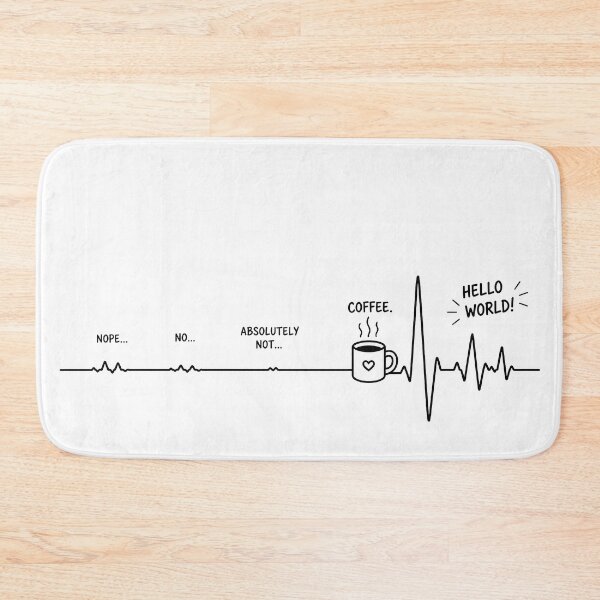 Item preview, ❤️ HEARTBEAT COLLECITON ❤️ - COFFEE ☕ - Morning Starter designed and sold by WheelieGdArt.