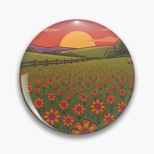 Item preview, Pasture flowers designed and sold by tripoliburrows.