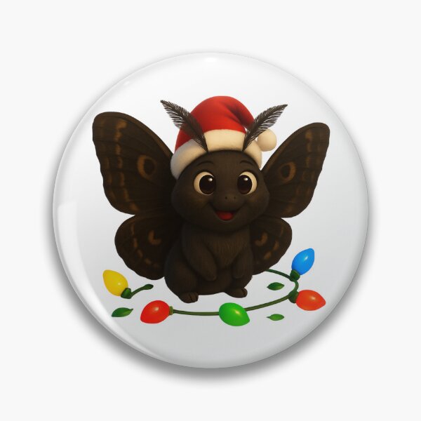 Item preview, Christmas Black Witch Moth designed and sold by Sillytoe.