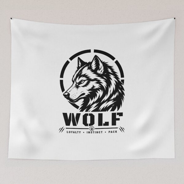 Item preview, Wolf | Loyalty Instinct Pack | Alpha Wolf Shirt designed and sold by Bizon2910.