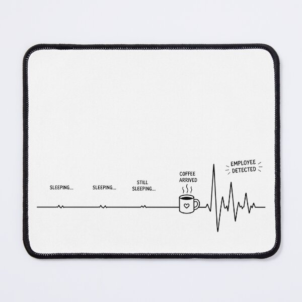Item preview, ❤️ HEARTBEAT COLLECITON ❤️ - COFFEE ☕ - Out of Office designed and sold by WheelieGdArt.