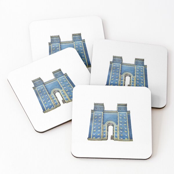 Item preview, Ishtar Gate of Babylon Illustration designed and sold by VladaV.