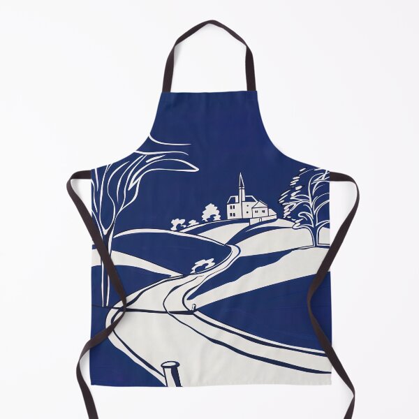 Item preview, Connecticut, United States of America - Blue Abstract Art designed and sold by shadow-bloom.