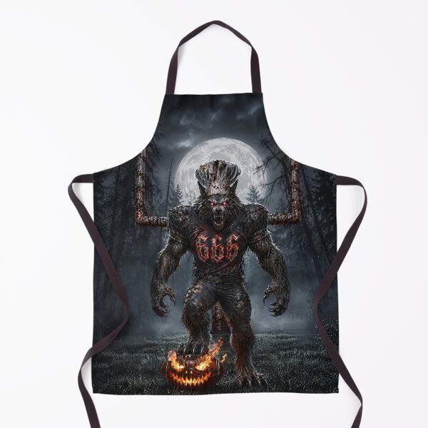 Item preview, Werewolf Football Monster in Gothic Horror Forest designed and sold by Aimaniia666.
