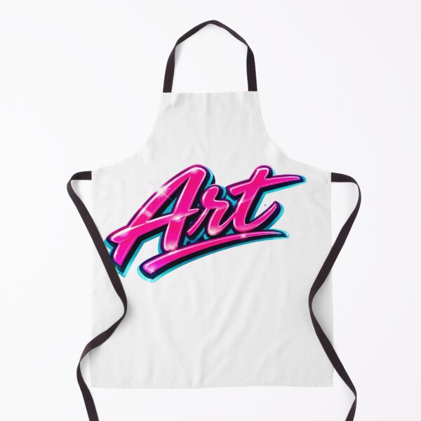 Artikelvorschau, Retro-Airbrush-Textgrafik in Pink und Blau entworfen und verkauft von dragonmotor7.