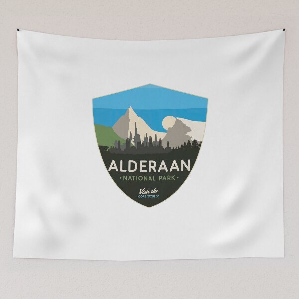Item preview, Alderaan National Park: Visit the Core Worlds designed and sold by FrontierCosmic.