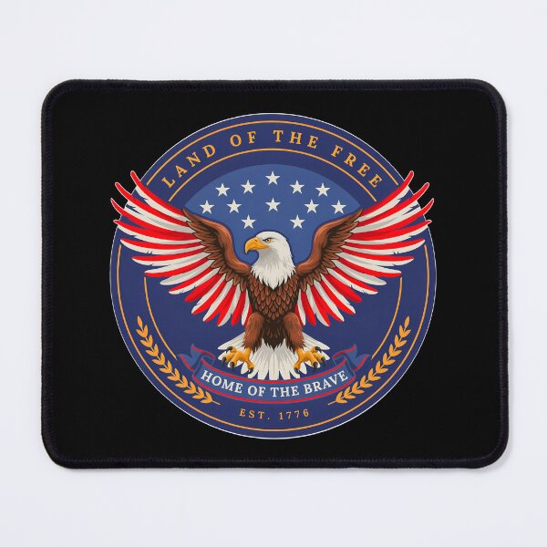 Item preview, Land of the Free Home of the Brave designed and sold by franktact.