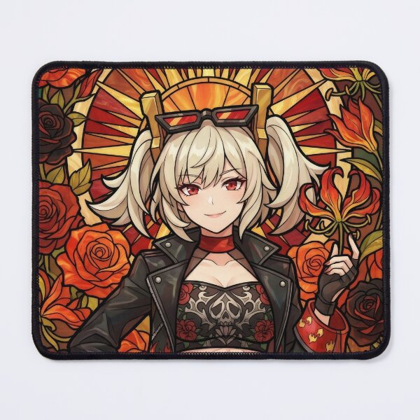 Item preview, Stained Glass Burnice White  designed and sold by Thunderbelts.