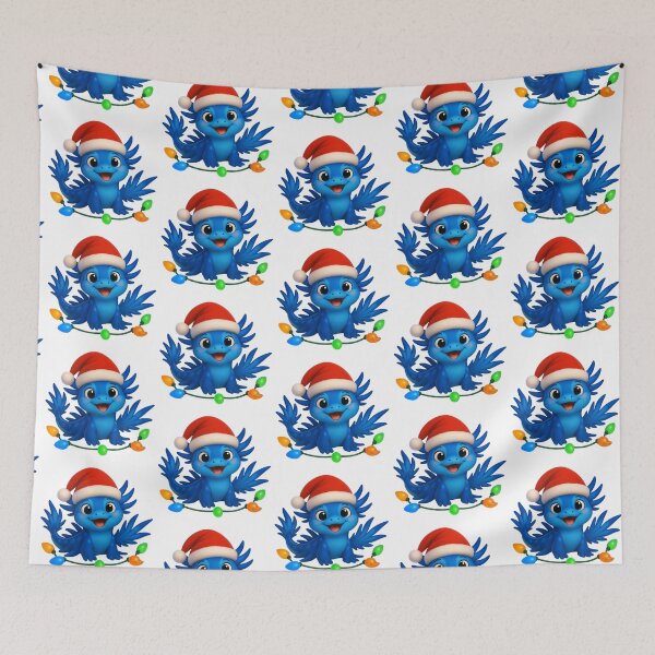 Item preview, Christmas Blue Dragon Sea Slug designed and sold by Sillytoe.