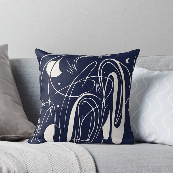 Item preview, Constellation - Blue Abstract Art designed and sold by shadow-bloom.