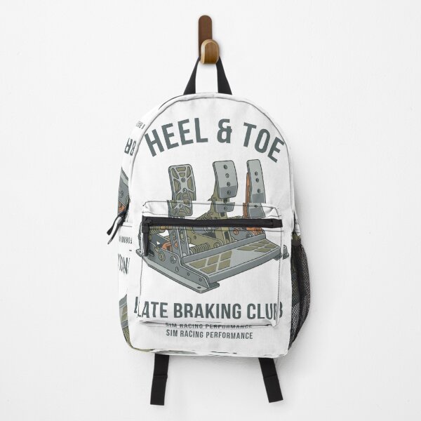 Artikelvorschau, Heel And Toe Late Braking Club Sim Racing Pedals T-Shirt entworfen und verkauft von EKHOAISTORE.