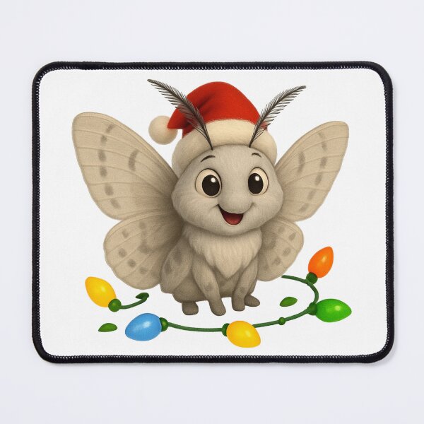Item preview, Christmas Box Tree Moth designed and sold by Sillytoe.