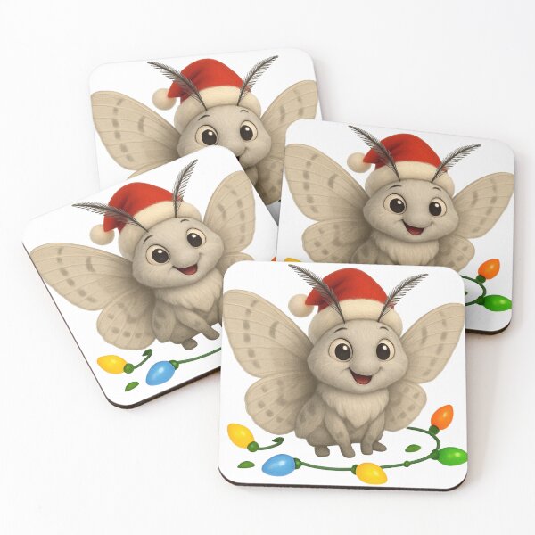 Item preview, Christmas Box Tree Moth designed and sold by Sillytoe.