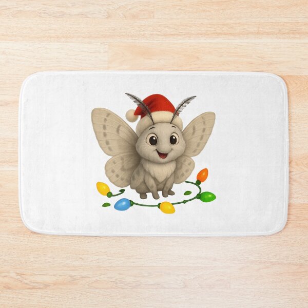 Item preview, Christmas Box Tree Moth designed and sold by Sillytoe.