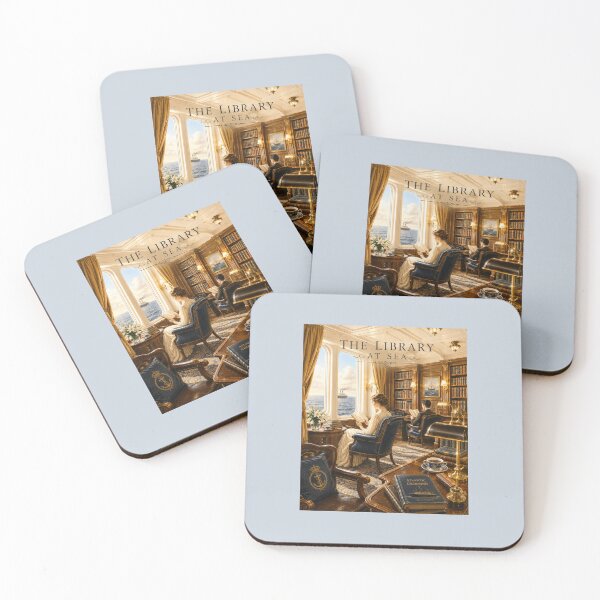 Item preview, The Library at Sea designed and sold by Novel Works Studio.