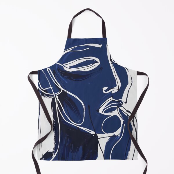 Item preview, Contempt - Blue Abstract Art designed and sold by shadow-bloom.