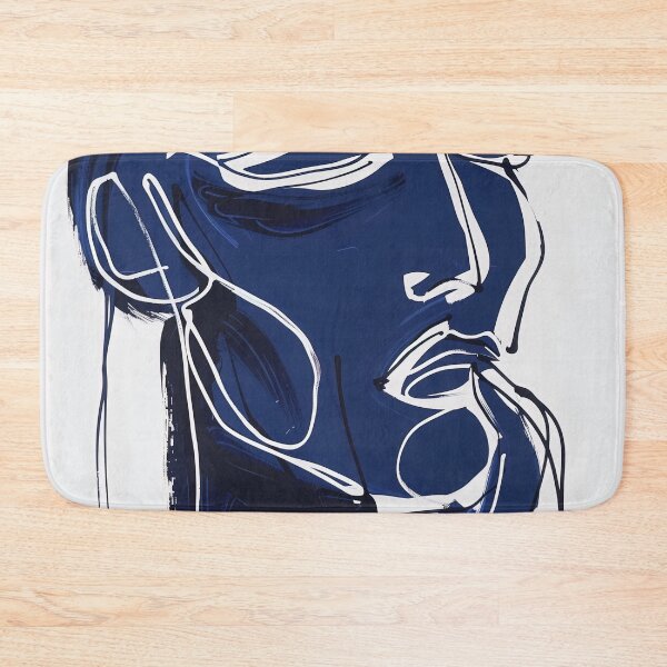 Item preview, Contempt  - Blue Abstract Art designed and sold by shadow-bloom.