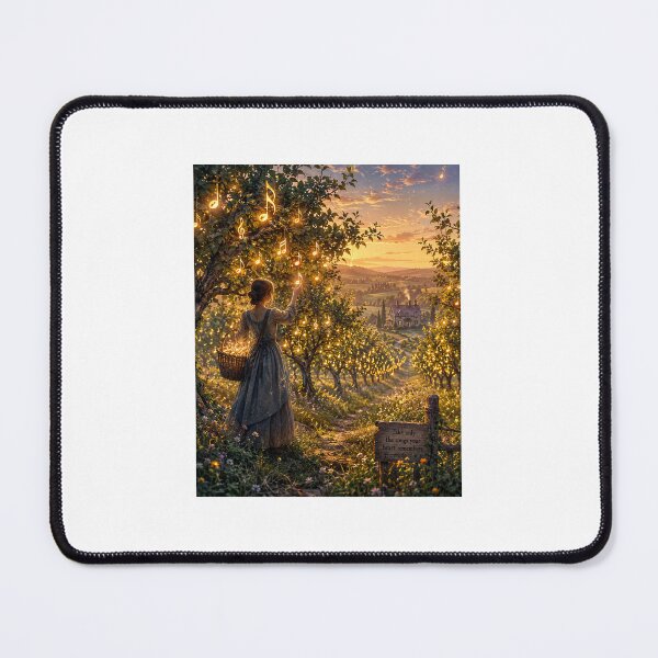 Item preview, The Orchard of Forgotten Songs Poetic Fantasy Art designed and sold by TaiwoDesigns.