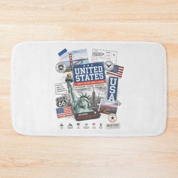 Item preview, United States Travel Memories designed and sold by AtuqStudio.