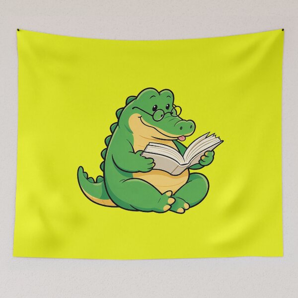 Item preview, Alligator Reading Book designed and sold by andromeda-redd.