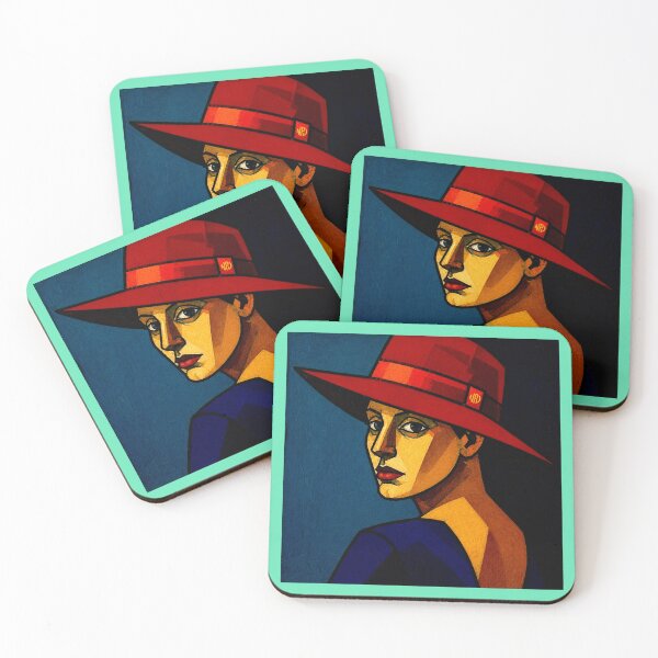 Item preview, The girl in the red hat ...  designed and sold by Eutrope d'Orange.