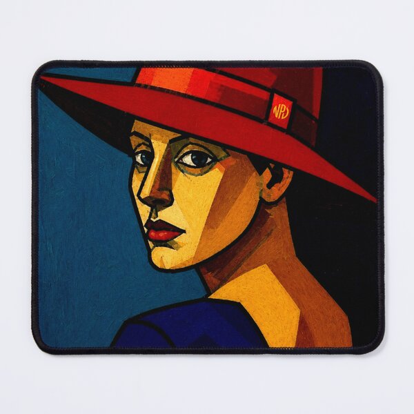 Item preview, The girl in the red hat ... designed and sold by Eutrope d'Orange.