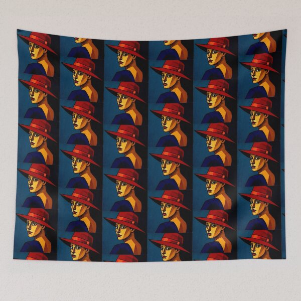Item preview, The girl in the red hat ... designed and sold by Eutrope d'Orange.