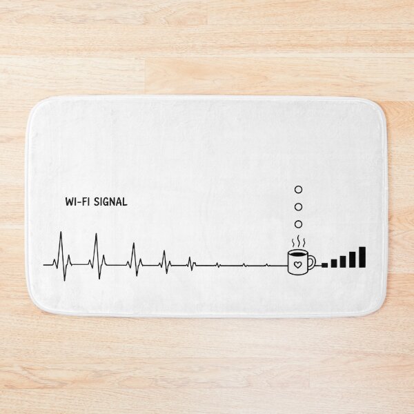 Item preview, ❤️ HEARTBEAT COLLECITON ❤️ - COFFEE ☕ - Wi-Fi Signal v1 designed and sold by WheelieGdArt.