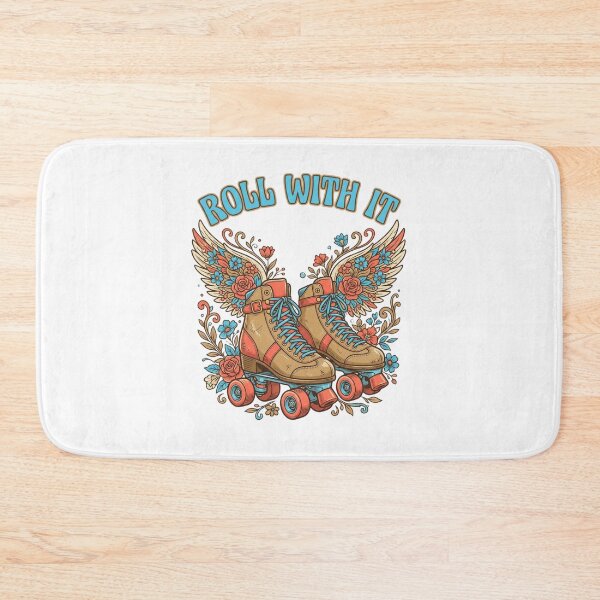 Item preview, Roll With It Skates Angel Wings designed and sold by dreamkaistudios.