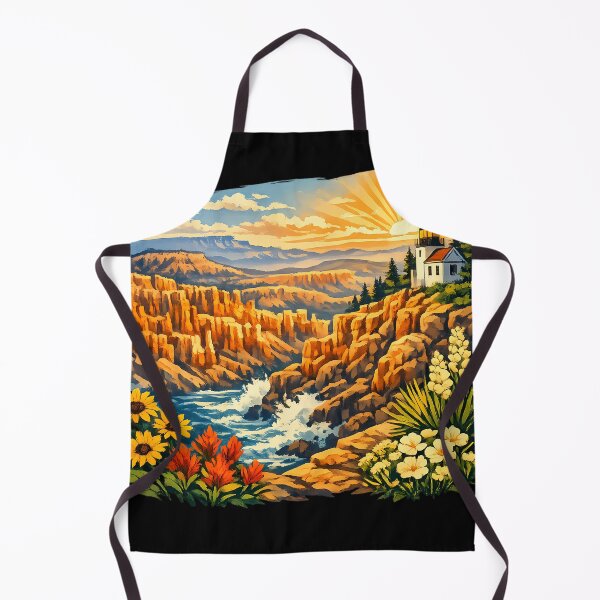 Item preview, Bryce Canyon Hoodoos Vintage National Park Travel designed and sold by OliviaHayesArt.