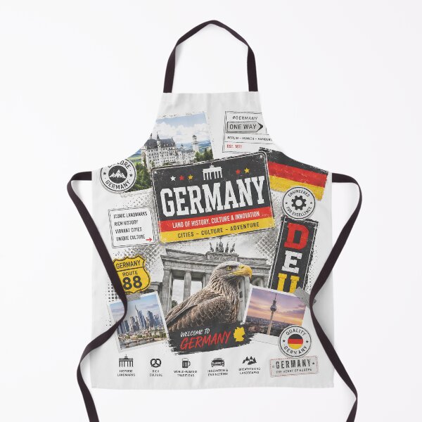 Item preview, Germany Travel Journal Art designed and sold by AtuqStudio.