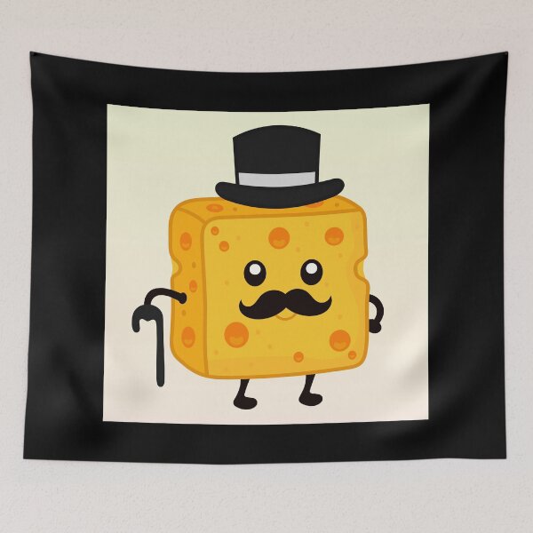 Item preview, Cheese Gentleman.You just Fold it in! designed and sold by DibujandoPorfa.