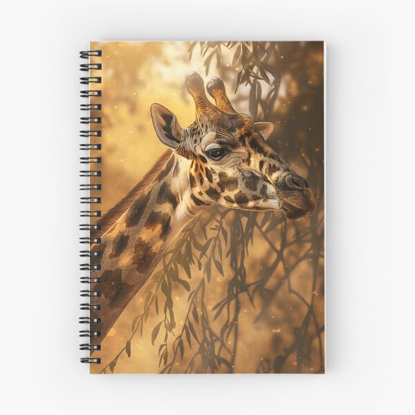 Item preview, Giraffe Reaching Acacia Tree, Wildlife designed and sold by GuildedWordGraphics.
